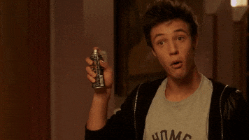 cameron dallas silly string GIF by EXPELLED