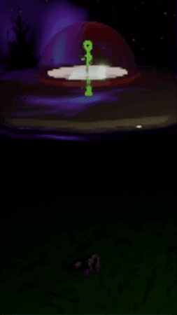 Happy Flying Saucer GIF