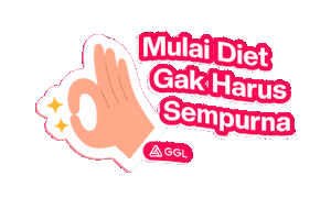 Diet Ggl Sticker by Gak Gendut Lagi