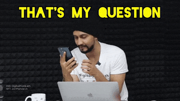 Question Please Answer GIF by Digital Pratik