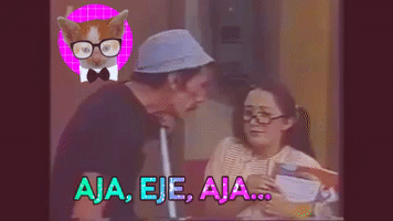 Chavo Del Ocho Aja Eje GIF