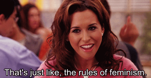 The-rules-of-feminism GIFs - Get the best GIF on GIPHY
