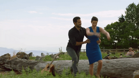 Meghan Ory Date GIF by Hallmark Channel - Find & Share on GIPHY