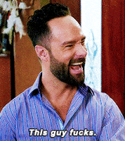 awkward zach woods GIF