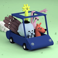 Animation Driving GIF by Milo Targett