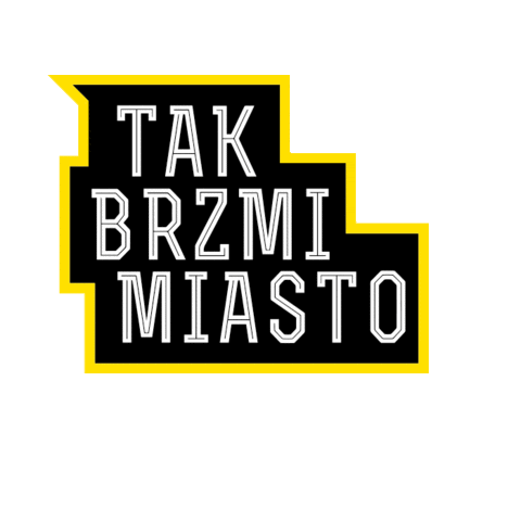 Tak Brzmi Miasto Sticker
