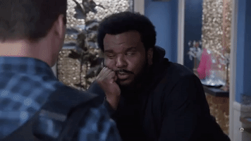 offended craig robinson GIF