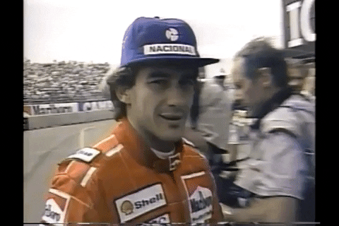 Formula 1 Yes GIF by Ayrton Senna - Find & Share on GIPHY