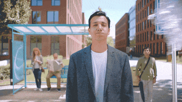 bus stop wow GIF by LISTERINE®