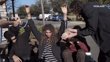 freedom handcuffs GIF by KING OF THE ROAD