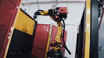 WeldBot robot automation fanuc fronius welding industry industrial industrialautomation robotics GIF