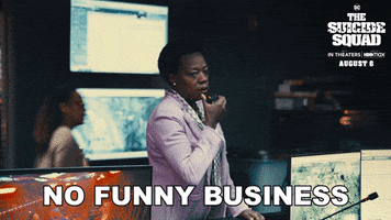 Amanda Waller No Funny Business GIF by The Suicide Squad