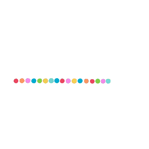 Line Dot Sticker