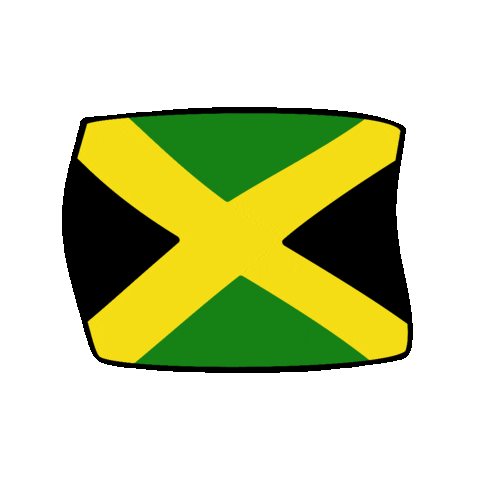 Jamaican Flag Sticker