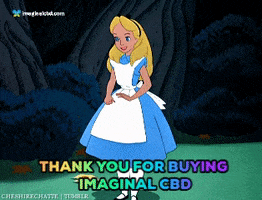 Alice In Wonderland Thank You GIF by Imaginal Biotech