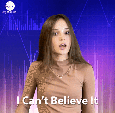 I Cant Believe It GIF by Crystal Ball