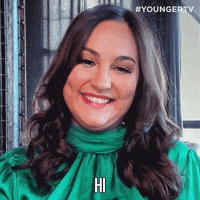 Hi GIF by YoungerTV