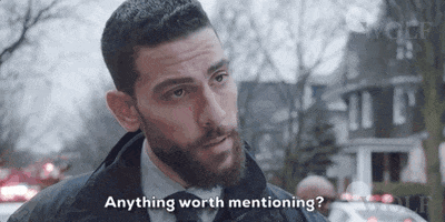 Dont Mention It Dick Wolf GIF by Wolf Entertainment