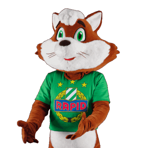 Rapid Wien Fuchs Sticker by SK Rapid