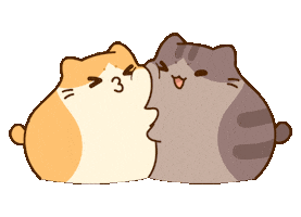 Cats Sticker by Bichi Mao