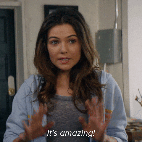 it's amazing danielle campbell GIF by CBS