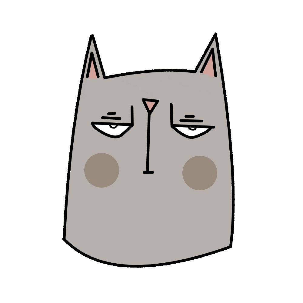 Cat Fuck You Sticker by 12PM_underwear