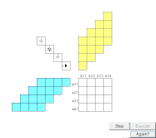 Systolic Matrix Multiplication GIF