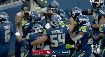 Bouncing Seattle Seahawks GIF by NFL