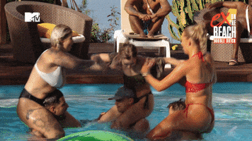Ex On The Beach Water GIF by MTV Nederland