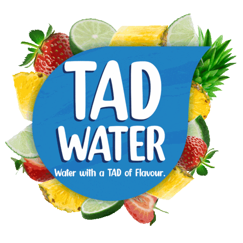 Fruitwater Sticker by TAD Flavoured Water