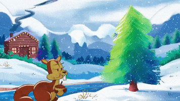 Merry Christmas Snow GIF by Christmas Music