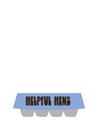 Helpful Hens Sticker