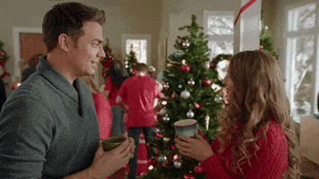 hot chocolate christmas GIF by Hallmark Channel