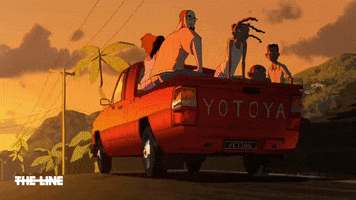 Good Times Car GIF by The Line Animation