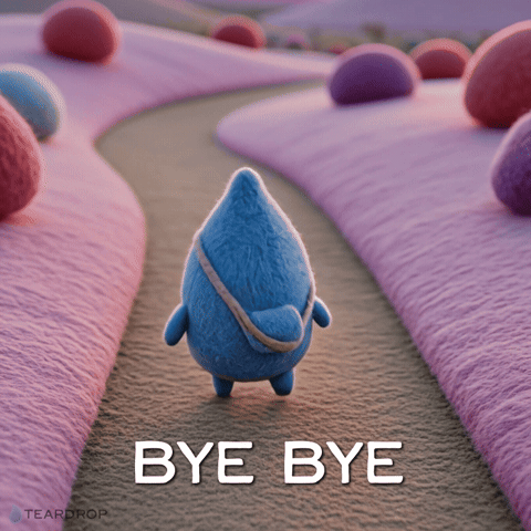 See Ya Goodbye GIF by Teardrop