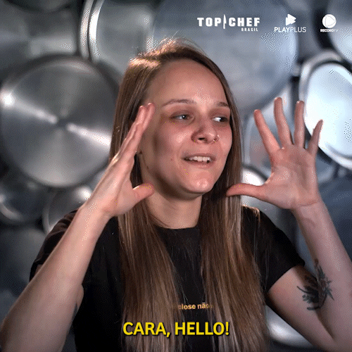 Food Hello GIF by Top Chef Brasil