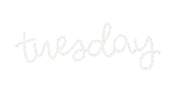 Lettering Tuesday Sticker