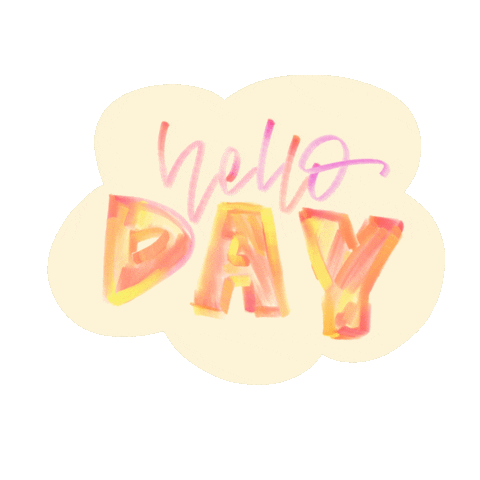 Good Morning Hello Sticker