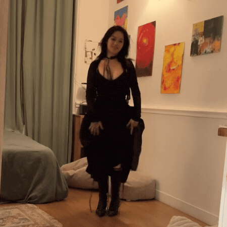 Cute Girl Twitch GIF
