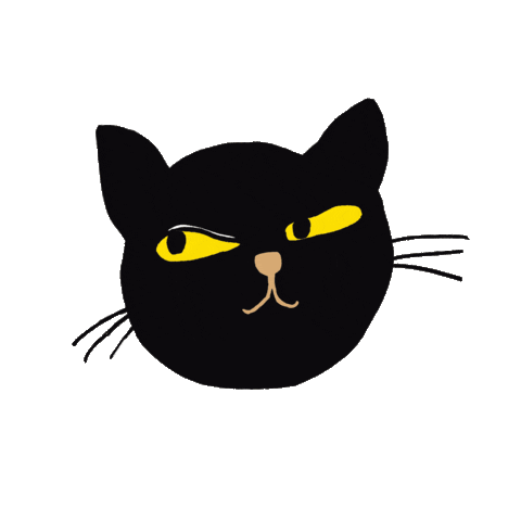 Cat Sticker by Mini Rodini