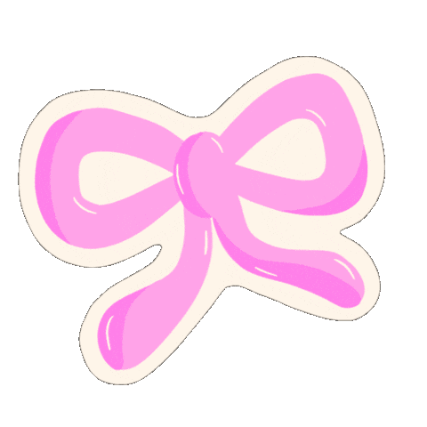 Girl Ribbon Sticker by Diosma Creative Space