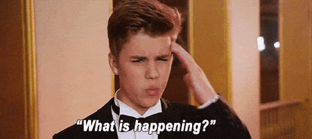justin bieber angry asking motioning