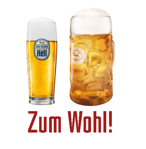 Brauerei Gold Ochsen Sticker