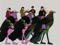 yellow submarine cartoon glove love yellow submarine cartoon glove love