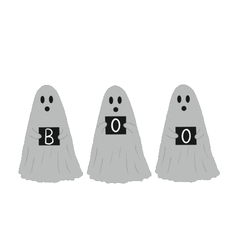 Ghost Boo Sticker