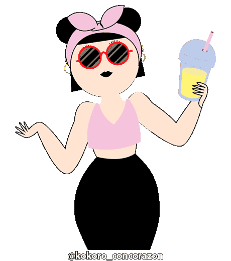 Pink Feliz Sticker by Bexzy Gallego