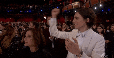 Timothee Chalamet Peace GIF by The Academy Awards