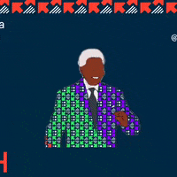 nelson mandela activism GIF by REPRESENT Global