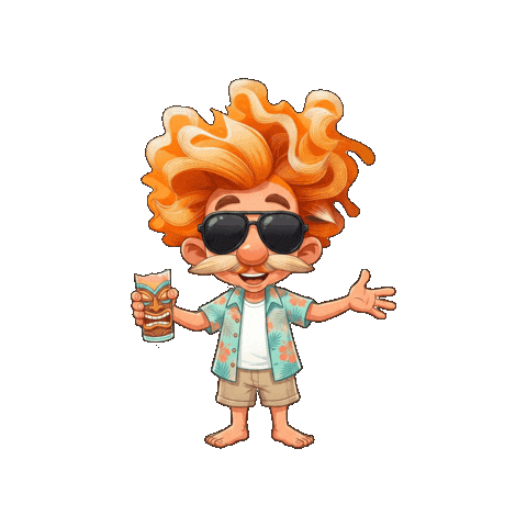 Summer Sticker by Mauro Andreoni