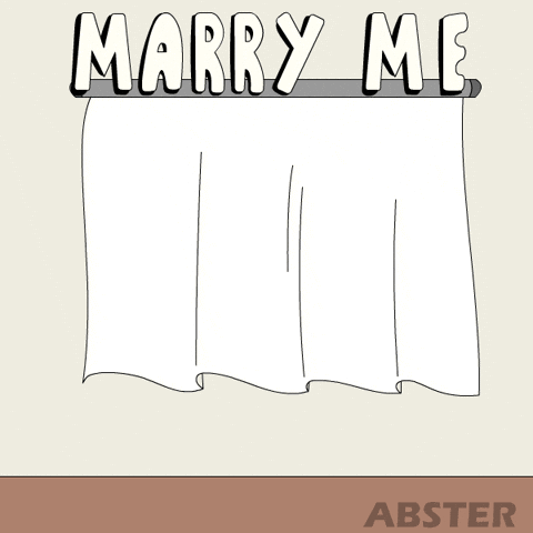 Propose Marry Me GIF by Abster